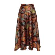 Milano Midi Rok La DoubleJ , Multicolor , Dames