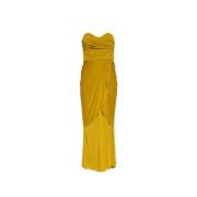 Dag Maxi jurk Proenza Schouler , Yellow , Dames