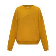 Sweatshirt met logo Rhude , Orange , Heren