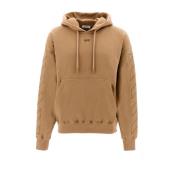 Felpe Hoodie - Stijlvol en Comfortabel Off White , Beige , Heren