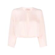 Blouse Twinset , Pink , Dames