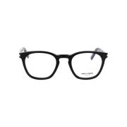 Verhoog je stijl met SL 28 OPT brillen Saint Laurent , Black , Unisex