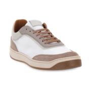 Stijlvolle Tecno Sneakers voor Mannen Frau , Beige , Heren