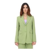 Blazerjas Max Mara Studio , Green , Dames