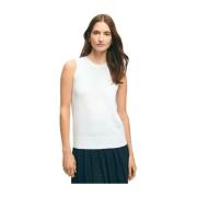 Mouwloze Top Brooks Brothers , White , Dames