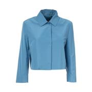 Candida Lichtgewicht Jas Max Mara Weekend , Blue , Dames