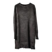 Round-neck Knitwear Avant Toi , Black , Heren