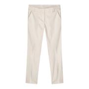 Ecru Straight Broek Summum Woman , Beige , Dames