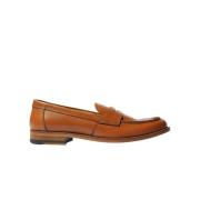 Cognac Penny Loafers Scarosso , Brown , Dames