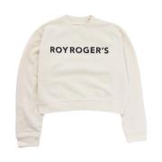 Sweatshirt Hoodies Roy Roger's , Beige , Dames
