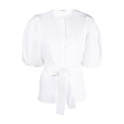 blouse P.a.r.o.s.h. , White , Dames