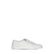Witte Leren Sneakers voor Heren Brioni , White , Heren