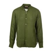 Normaal Overhemd MC2 Saint Barth , Green , Heren