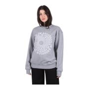 Comfortabel en stijlvol trainingsshirt JW Anderson , Gray , Dames