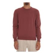 Round-neck pullover Gran Sasso , Brown , Heren