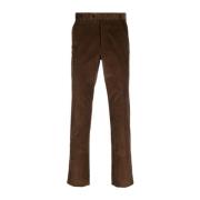 Straight Trousers Brioni , Brown , Heren