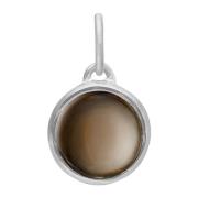 Noa hanger Smokey Quartz Silver Frk. Lisberg , Gray , Dames