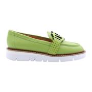 Elegant Classic Loafers for Women Voltan , Green , Dames