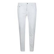 Rechte broek Dondup , White , Heren