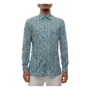 Casual overhemd Kiton , Blue , Heren