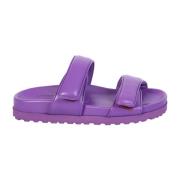 Platte sandalen Gia Borghini , Purple , Dames
