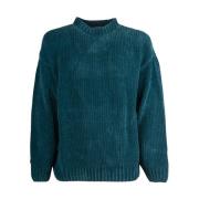 Round-neck Knitwear Bonsai , Green , Heren