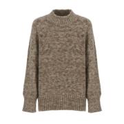 Bruine Alpaca Blend Coltrui Coltrui Maison Margiela , Brown , Dames