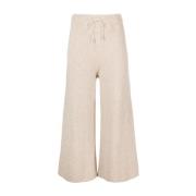 Cropped Trousers Fabiana Filippi , Beige , Dames