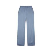 Wide Trousers SoSUE , Blue , Dames