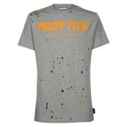 T-Shirts Philipp Plein , Gray , Heren