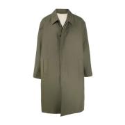 Single-Breasted Coats 032c , Green , Heren
