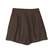 Elegante Collectie van Dames Shorts Stylein , Brown , Dames