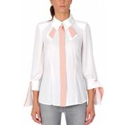 Georgette shirt met contrasterende kleurdetails Elisabetta Franchi , W...