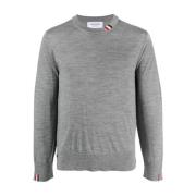 Round-neck Knitwear Thom Browne , Gray , Heren