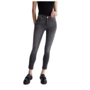 Regular Skinny Ideal Jeans Liu Jo , Gray , Dames