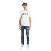 t-shirt Les Hommes , White , Heren