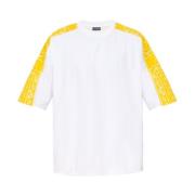 Paisley Geborduurd T-Shirt Jacquemus , White , Heren