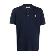 Polo Shirt Maison Kitsuné , Blue , Heren