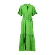 Maxi Jurk Sundek , Green , Dames