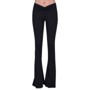 Wide Trousers Andamane , Black , Dames