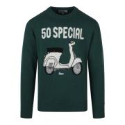 Beperkte oplage 50 Special Sweater MC2 Saint Barth , Green , Heren