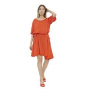 Korte Jurk Collectie Aspesi , Red , Dames