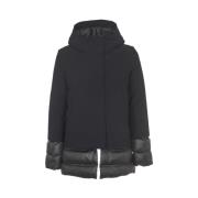 Zwarte Anorak Jas RRD , Black , Dames