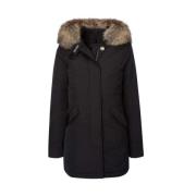 Arctische Luxe Parka Woolrich , Black , Dames