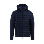 Heren Dons Puffer Jas Save The Duck , Blue , Heren