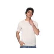 t-shirt Gran Sasso , White , Heren