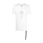 Level T Milk/Black T-Shirts Rick Owens , White , Heren