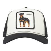 Witte Rottweiler Alpha Hondenpet Goorin Bros , White , Heren