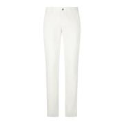 Slim-fit Trousers Incotex , White , Heren