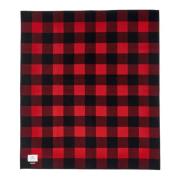 Klassieke Buffalo Check Deken Woolrich , Red , Unisex